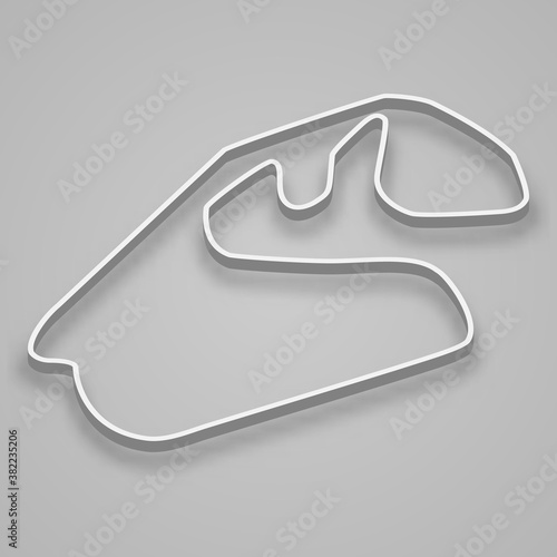 Interlagos Circuit for motorsport and autosport.
