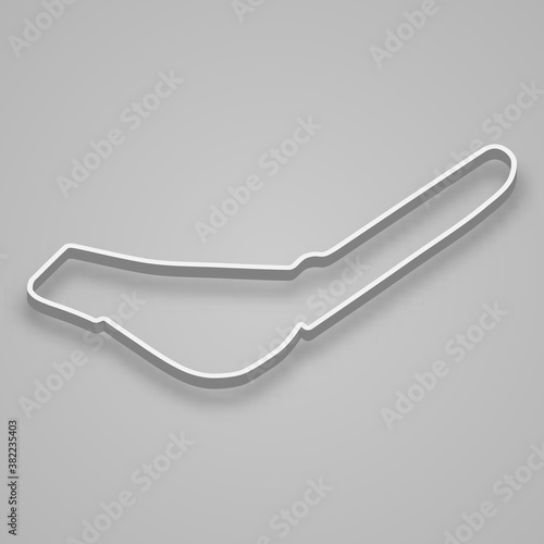 Monza Circuit for motorsport and autosport.