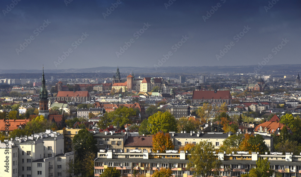 Panorama Krakowa