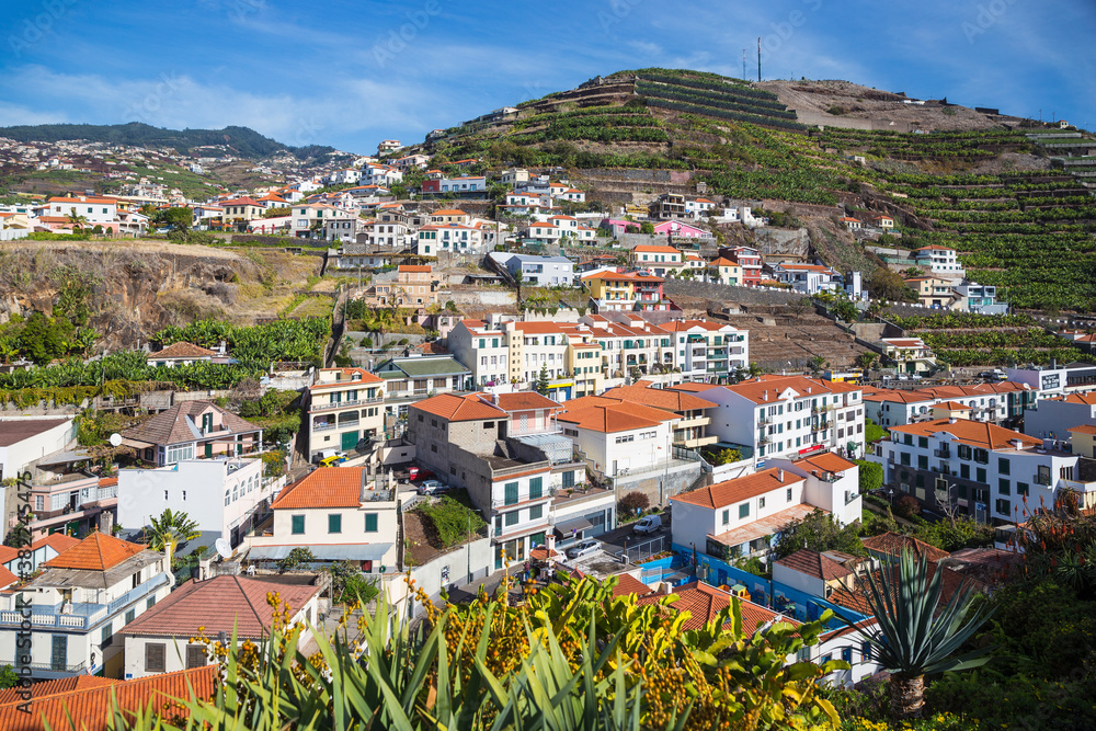 View of Camara de Lobos, Funchal, Madeira, Portugal View of Camara de Lobos, Funchal, Madeira, Portugal