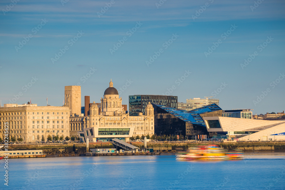 View of Liverpool skyline, Liverpool, Merseyside View of Liverpool skyline, Liverpool, Merseyside
