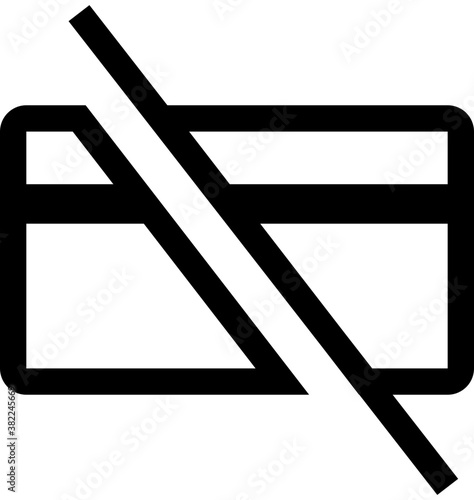 Credit card failure, no credit card