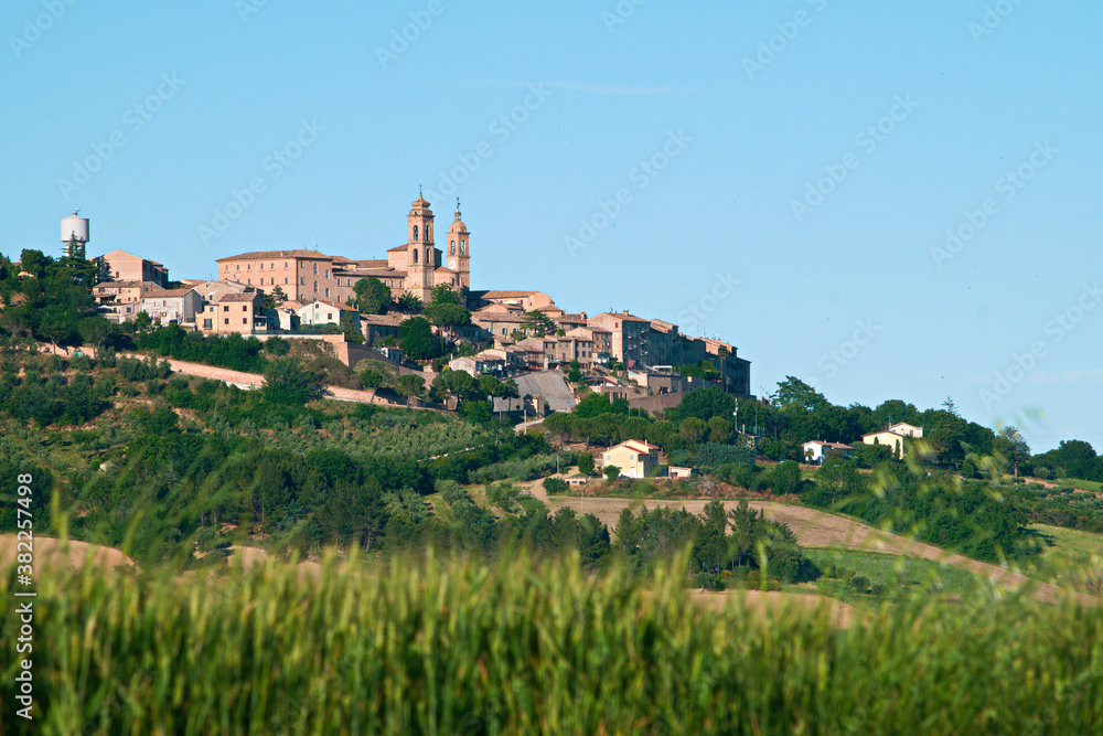 view of town marche country