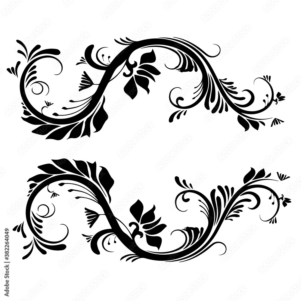 abstract floral design abstract floral design