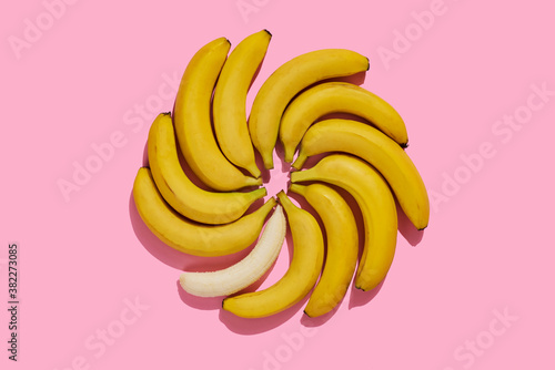 banana spiral photo