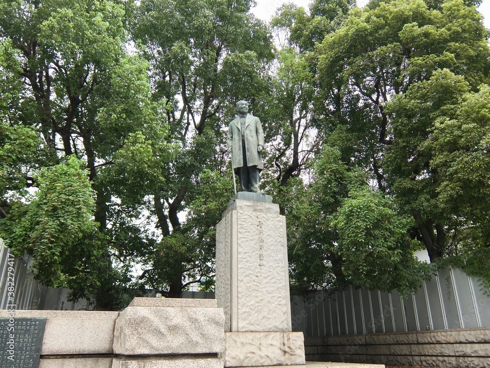 Obraz premium 渋沢栄一像