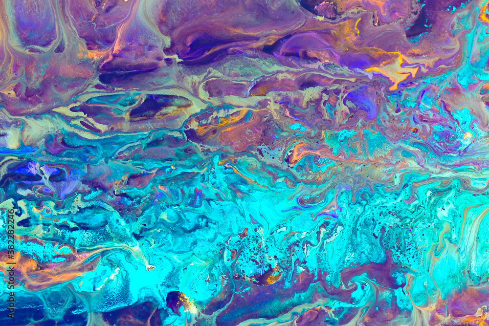 Abstract acrylic and watercolor painting Abstract acrylic and watercolor painting