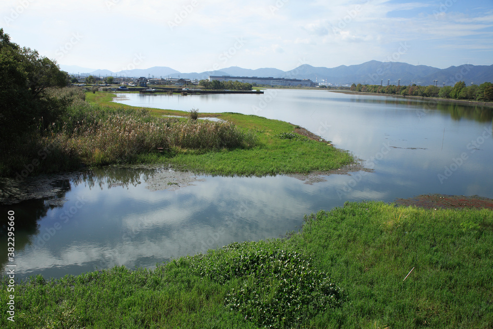 Obraz premium 矢橋帰帆島