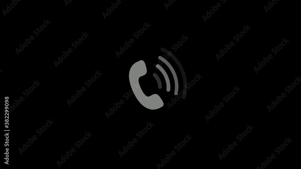 Amazing gray phone calling icon on black background,calling icon Amazing gray phone calling icon on black background,calling icon