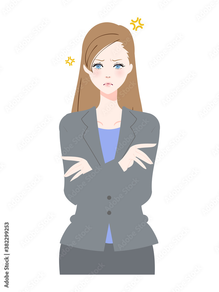 スーツ姿の女性 スーツ姿の女性