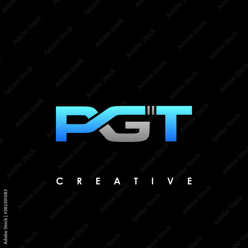 PGT letter vector logo design PGT letter vector logo design