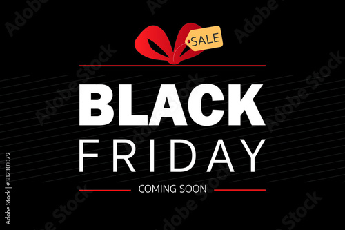 Black Friday super sale 2024 and big deal of year coming soon inscription labels design template. Background vector and illustration.	