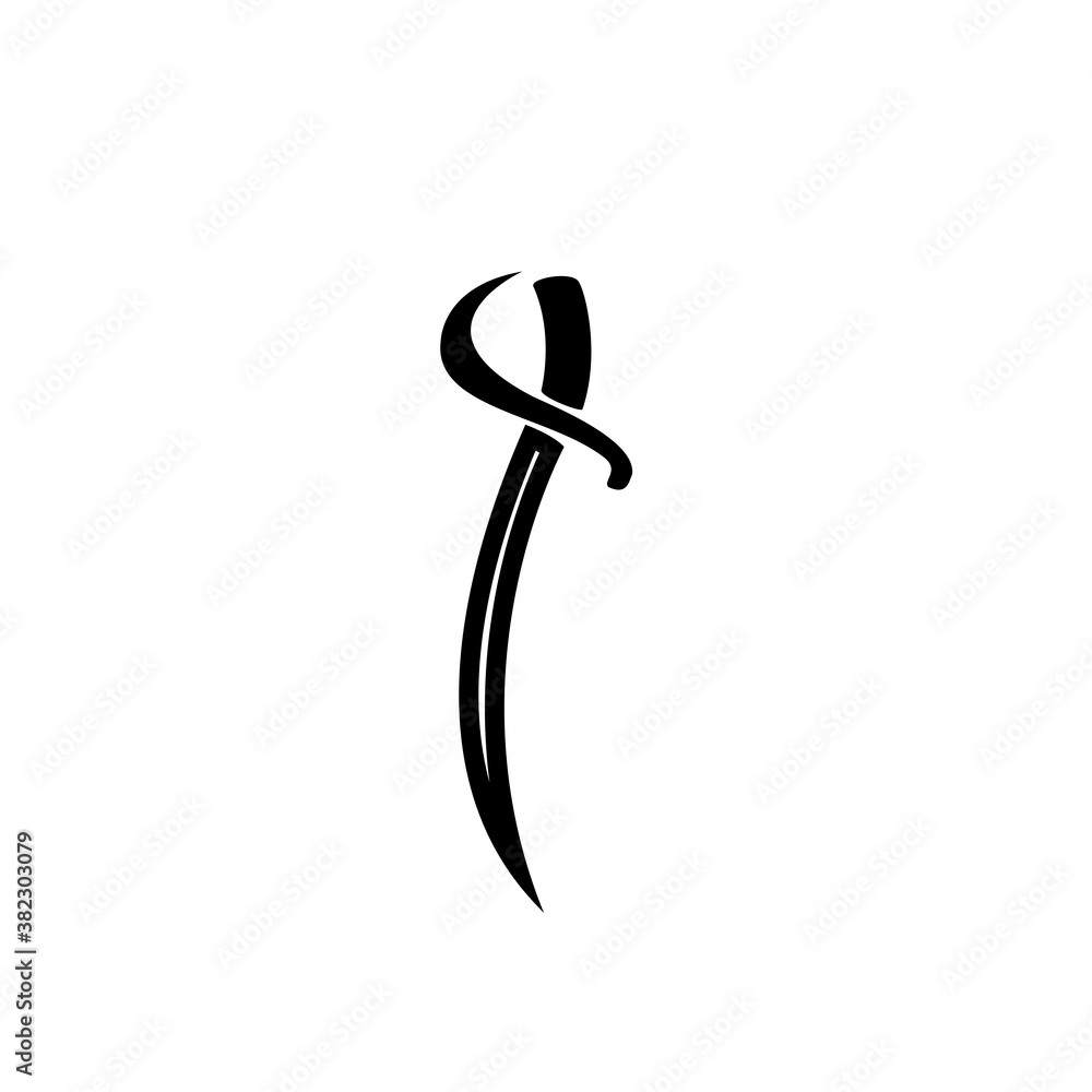 sword flat icon vector illustration sword flat icon vector illustration