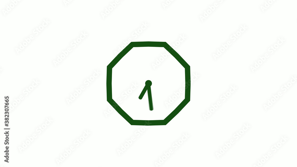 12 hours counting down green dark clock icon without trick,clock icon 12 hours counting down green dark clock icon without trick,clock icon