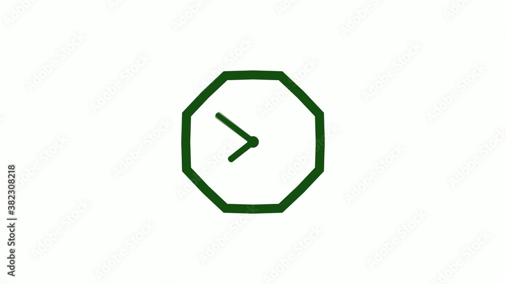 12 hours counting down green dark clock icon without trick,clock icon 12 hours counting down green dark clock icon without trick,clock icon