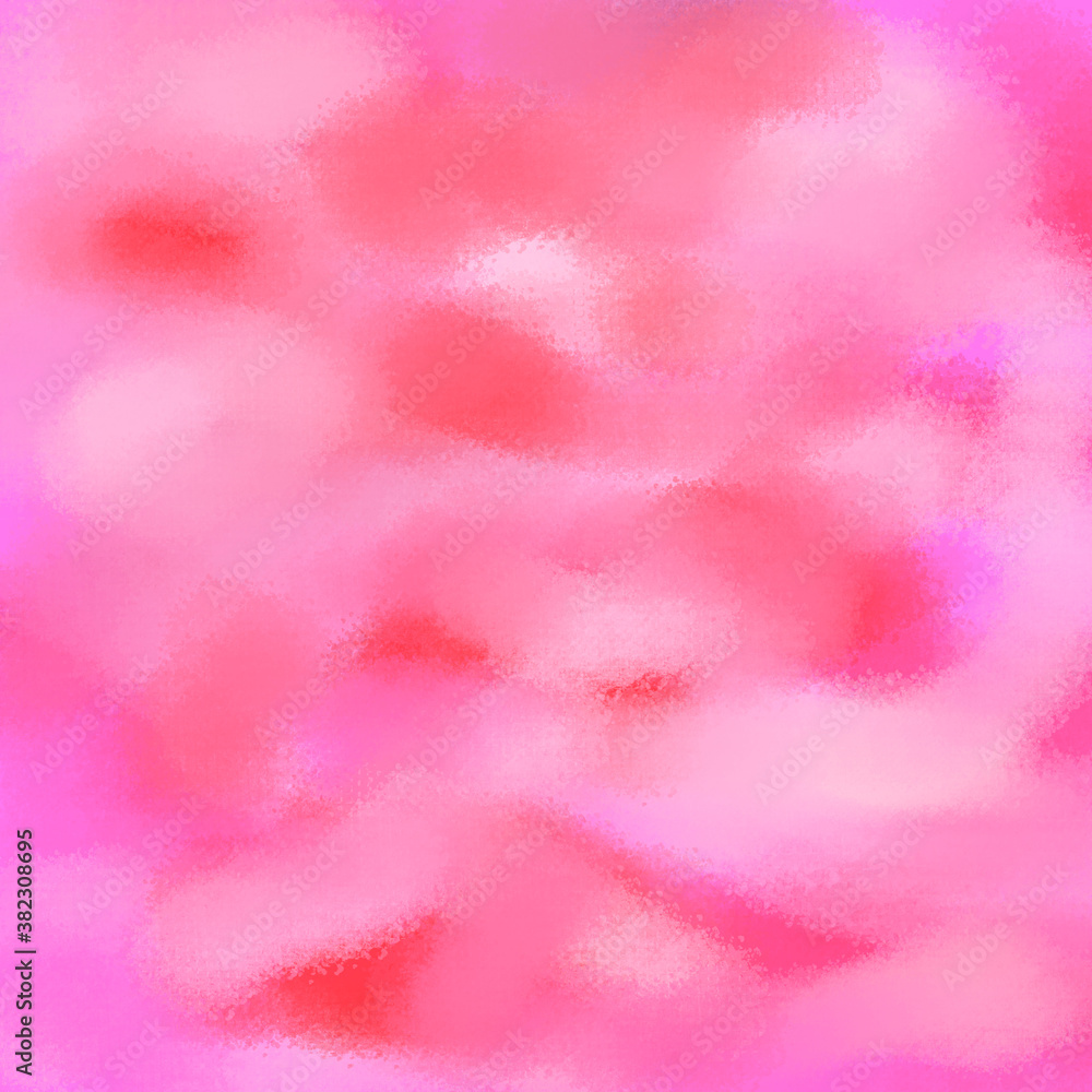 桃色と赤色の抽象的な背景イメージ素材　　【マーブルピンク】