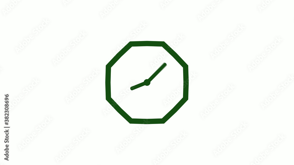 12 hours counting down green dark clock icon without trick,clock icon 12 hours counting down green dark clock icon without trick,clock icon