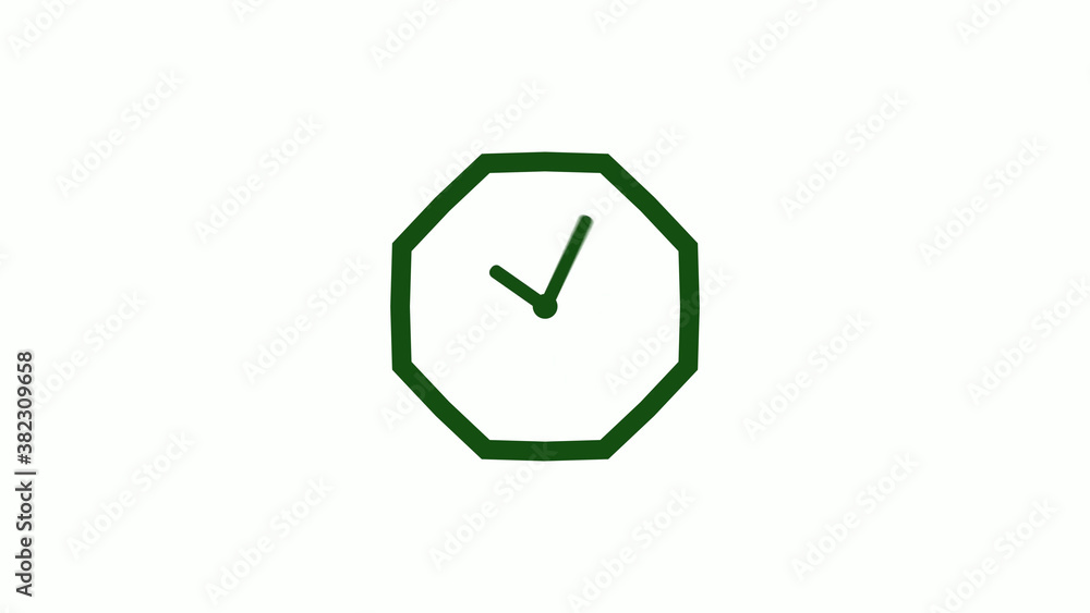12 hours counting down green dark clock icon without trick,clock icon 12 hours counting down green dark clock icon without trick,clock icon