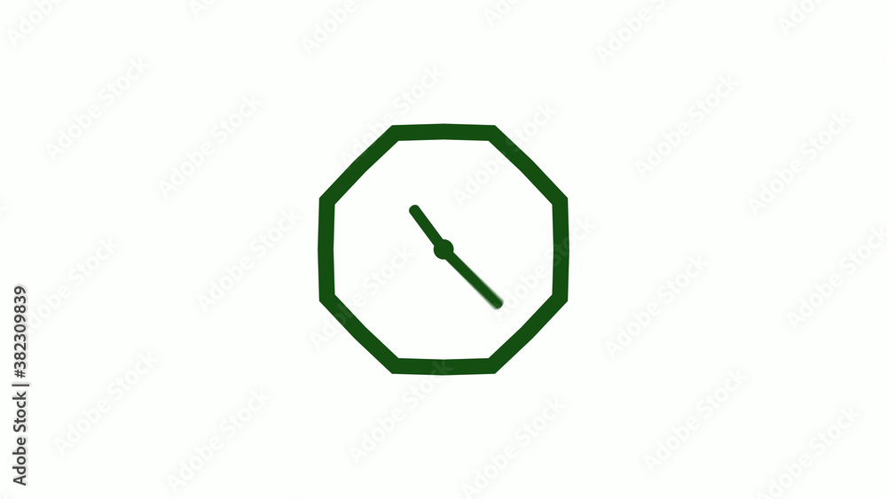 12 hours counting down green dark clock icon without trick,clock icon 12 hours counting down green dark clock icon without trick,clock icon