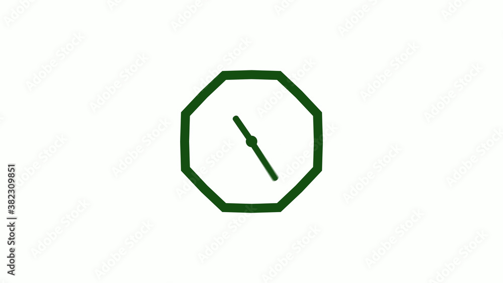 12 hours counting down green dark clock icon without trick,clock icon 12 hours counting down green dark clock icon without trick,clock icon
