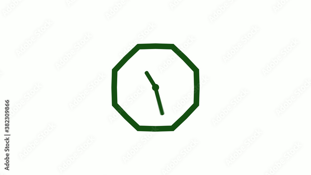 12 hours counting down green dark clock icon without trick,clock icon 12 hours counting down green dark clock icon without trick,clock icon
