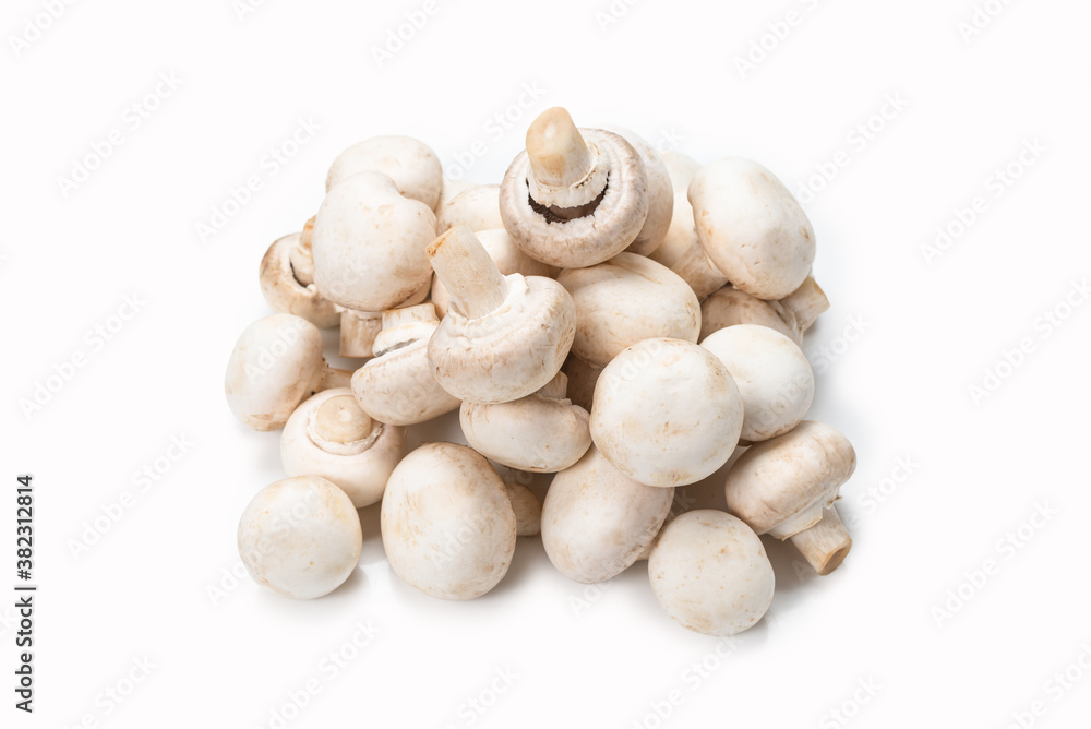Champignon mushroom isolated on white background. Champignon mushroom isolated on white background.