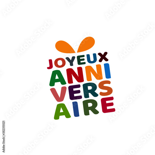 joyeux anniversaire