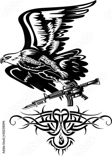 Eagle and  Rifle photo