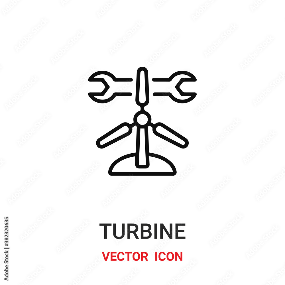 turbine icon vector symbol. electric turbine symbol icon vector for your design. Modern outline icon for your website and mobile app design. turbine icon vector symbol. electric turbine symbol icon vector for your design. Modern outline icon for your website and mobile app design.