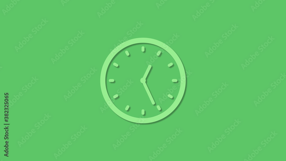 Amazing green color 3d clock icon,clock icon,new clock Amazing green color 3d clock icon,clock icon,new clock