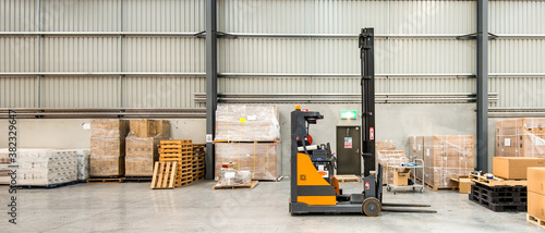 Interior of logistics wareh...