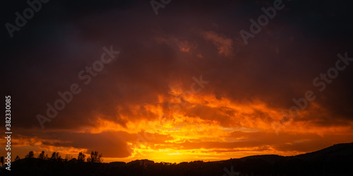 Sunset in Scotland © Frazer