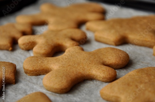 gingerbread cookies dough