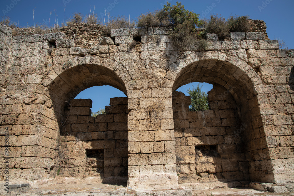 Greek and Roman historical ruins