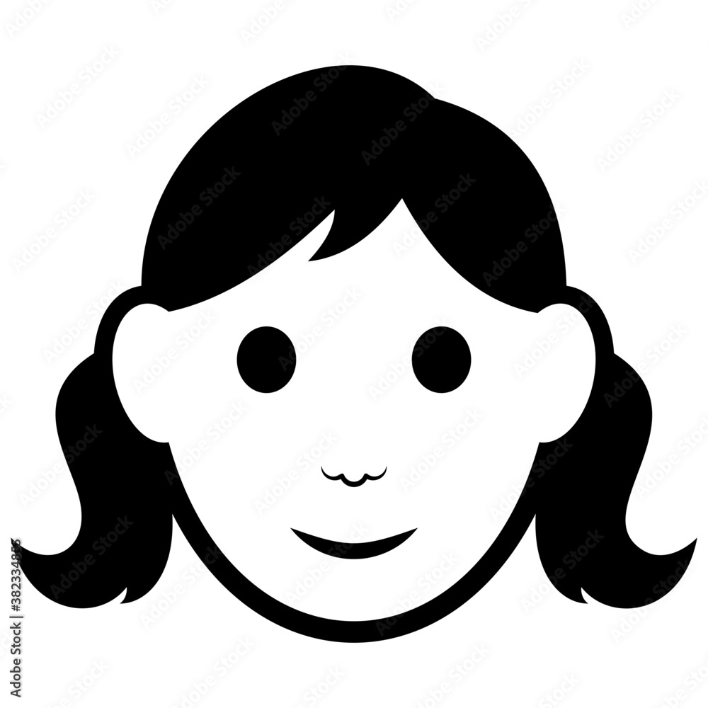 Young teenager female girl, human avatar
Young teenager female girl, human avatar