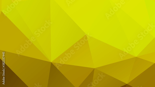 Abstract Yellow Color Polygon Background Design  Abstract Geometric Origami Style With Gradient. Presentation Website  Backdrop  Cover Banner Pattern Template