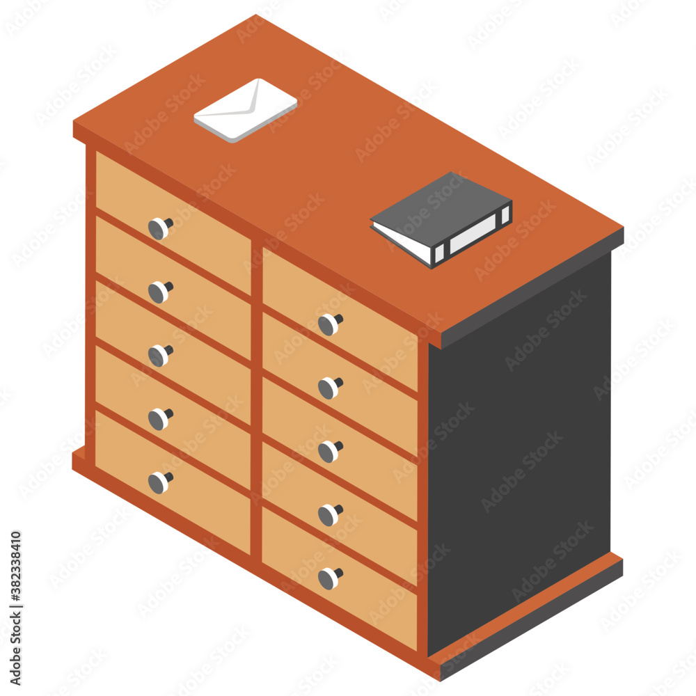 Side table drawer flat icon design
Side table drawer flat icon design