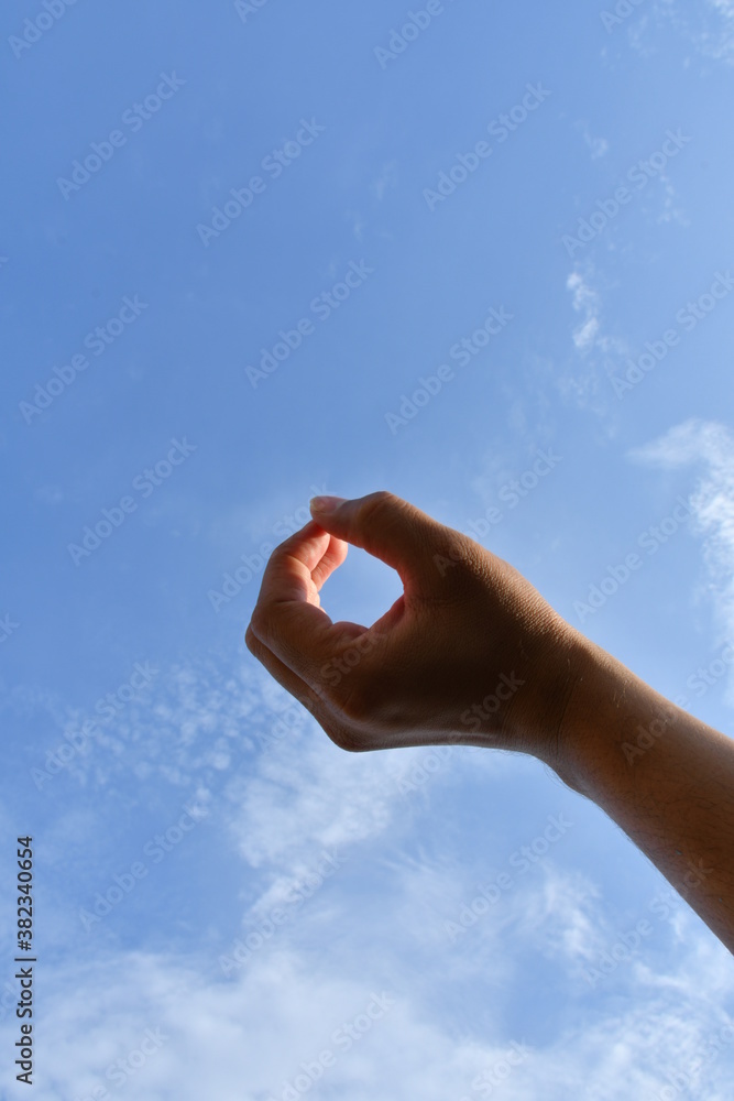 Counting with finger, finger concept, hand work, hand concept Counting with finger, finger concept, hand work, hand concept