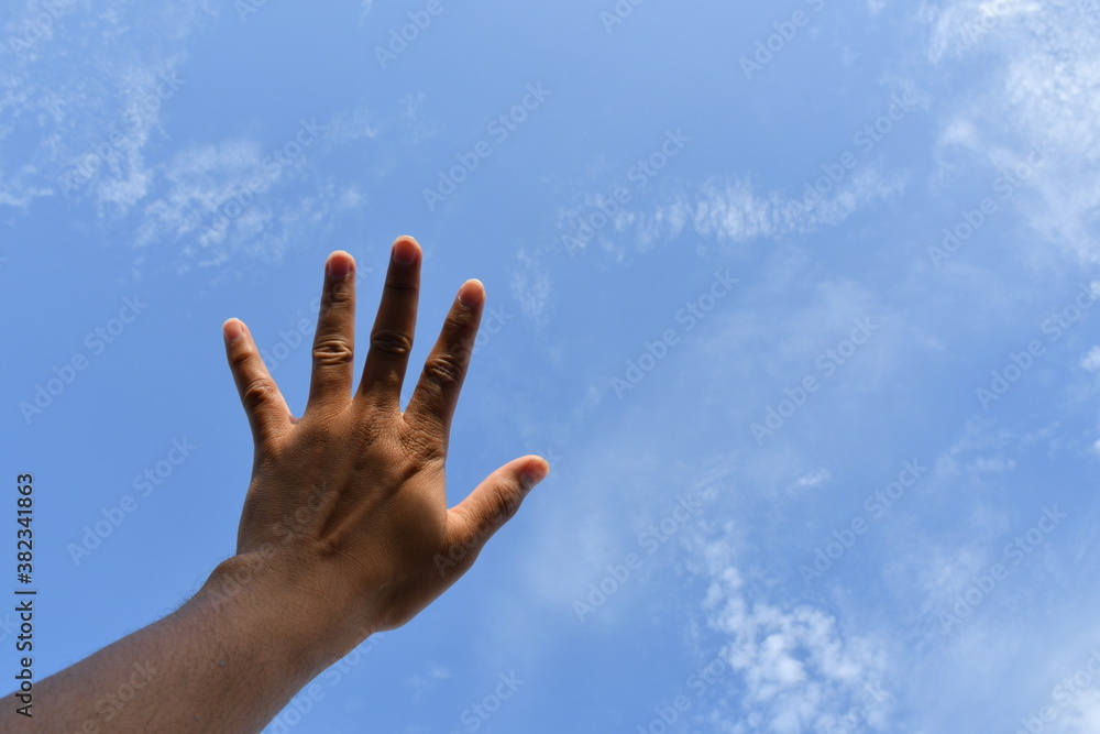 Counting with finger, finger concept, hand work, hand concept Counting with finger, finger concept, hand work, hand concept