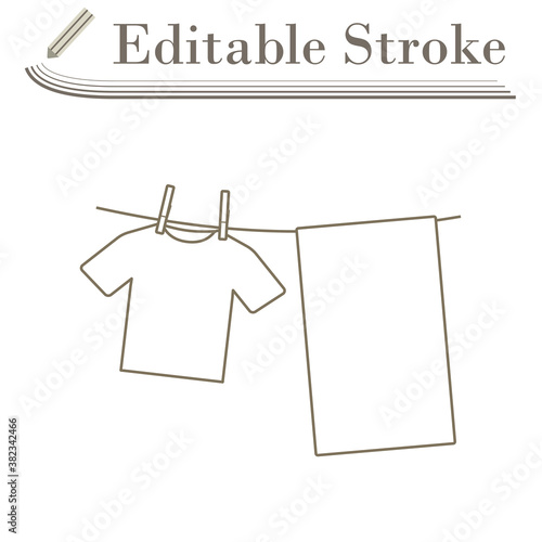 Drying Linen Icon