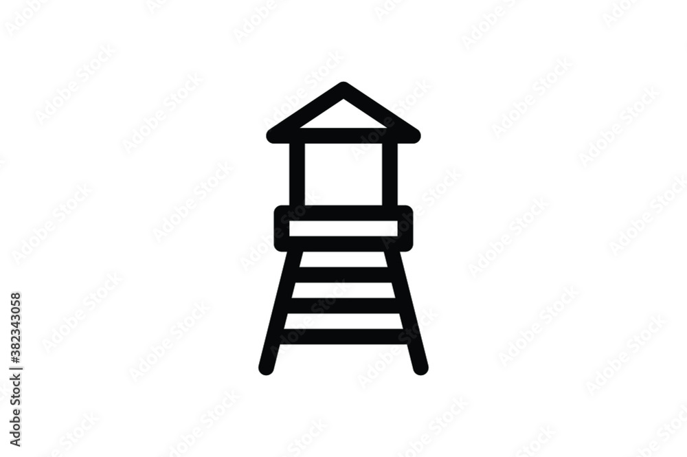 Agriculture Outline Icon - House Agriculture Outline Icon - House