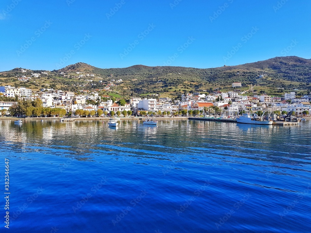 A small bay in a greek island