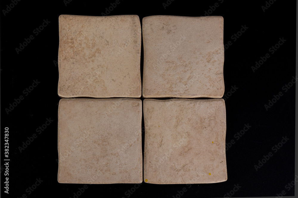 Close up of interior tiles