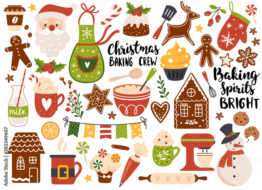 Christmas cookies clipart baking holiday graphic -  Portugal