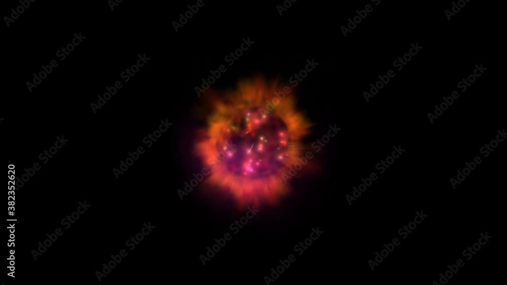 Ethereal aura motion graphics with night background Ethereal aura motion graphics with night background