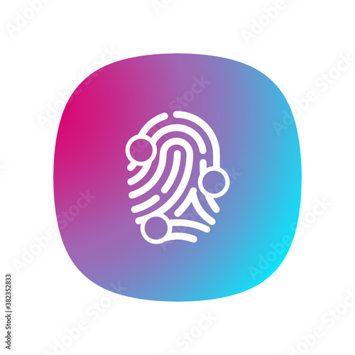 Finger Scaning - Button