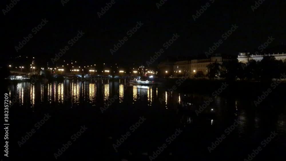 night view of the city and river in Lucerne, Switzerland night view of the city and river in Lucerne, Switzerland