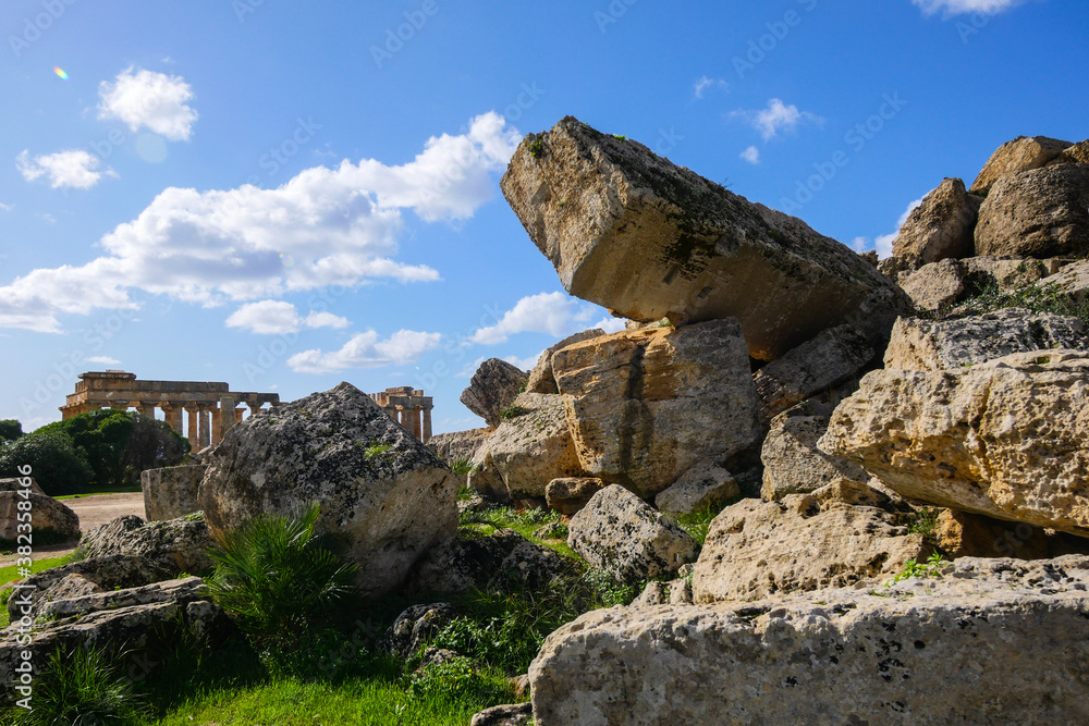 Sizilien, Insel der vielfältigen Kulturen und antiken Tempeln Stock