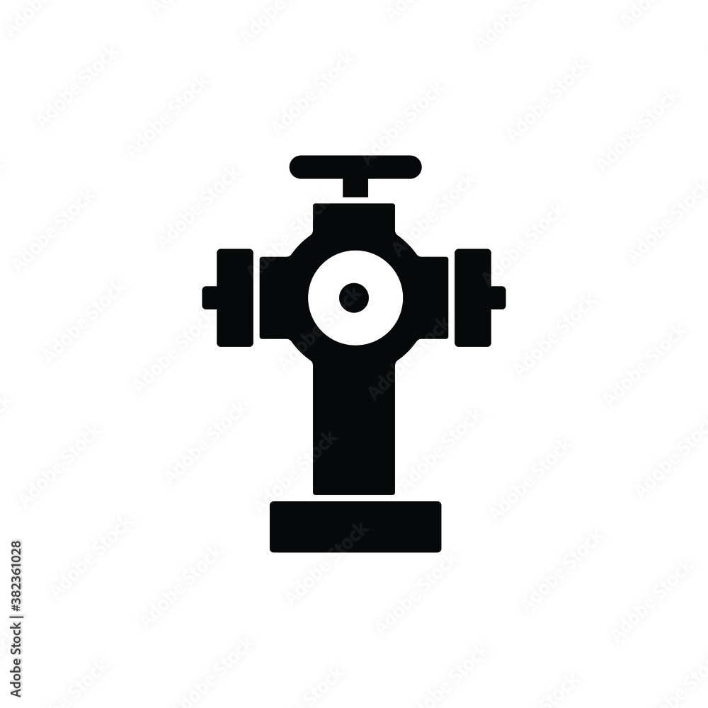 Fire extinguishing pole icon vector isolated on white, logo sign and symbol. Fire extinguishing pole icon vector isolated on white, logo sign and symbol.