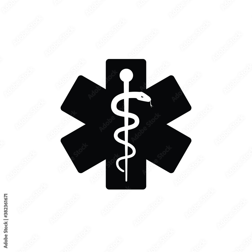Medical sign icon vector isolated on white, logo sign and symbol. Medical sign icon vector isolated on white, logo sign and symbol.